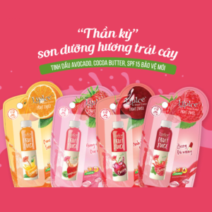 Son Dưỡng Có Màu Lipice Fruit Juice