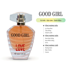 Nước Hoa Nữ Simple Love 40ml Good Girl Đen