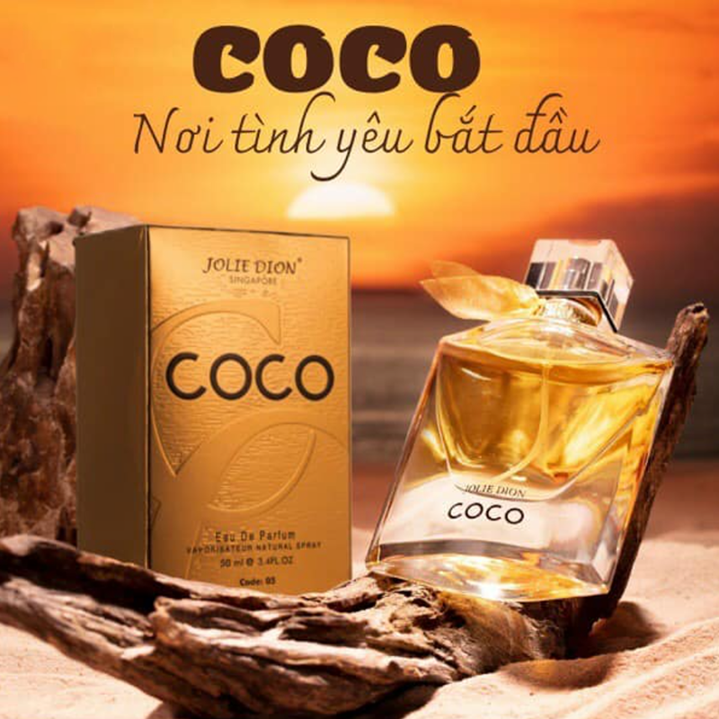 Nước Hoa Nữ Jolie Dion Coco Edp 50ml