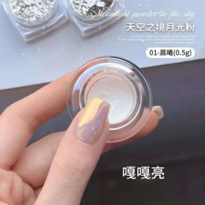 Set Tráng Gương Cực Quang 6 Màu Trang Trí Nail, tạo hiệu ứng cực quang rất ảo và sáng bóng