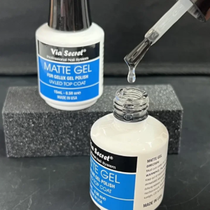 Top Lì Không Lem Via Secret Matte Gel 15ml