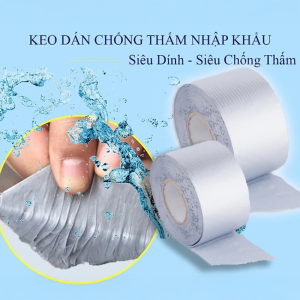 Băng Keo Chống Dính 1T, Keo dính cực kỳ chắc, chống thấm hoàn hảo