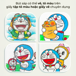 Bút Sáp Màu 10, 24 Màu