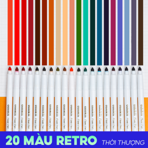 Bút Lông Màu Rửa Được SWM-C009 20 Màu