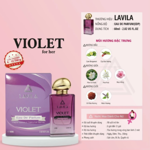 Nước Hoa Nữ Lavila 60ml Violet