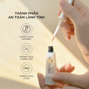 Keo Dán Mi Vacosi 8ml VM32 Bám cực chắc, chống nước, giữ hàng mi giả bền suốt cả ngày