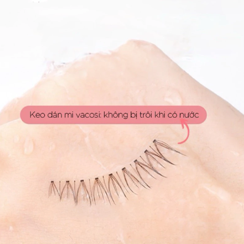 Keo Dán Mi Vacosi 8ml VM32 Bám cực chắc, chống nước, giữ hàng mi giả bền suốt cả ngày