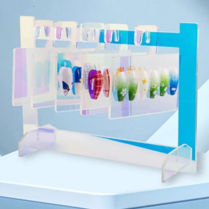 Khung + Móc Treo Móng Tay Lorossi (bộ), Khung Treo Mẫu Nail Mica, Trưng Bày Thẩm Mỹ, Chuyên Nghiệp Cho Tiệm Nail