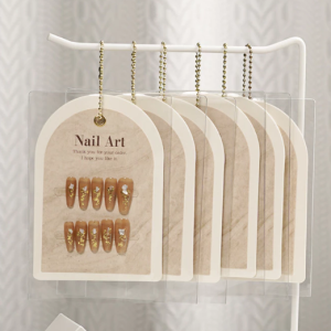 Giấy Bìa Nail Kèm Túi – Trưng Bày Nail Chuyên Nghiệp, Gọn Gàng