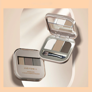 Bột Mày Judydoll 3 Ô 2.7g #02, Kết cấu bột mịn, mềm mại, dễ tán cho đôi lông mày hoàn hảo
