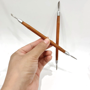 Cây Lấy Khóe Cán Gỗ Xịn 2 Đầu, nhỏ gọn, bén, Dụng cụ lấy khóe móng tay và chân chuyên dụng