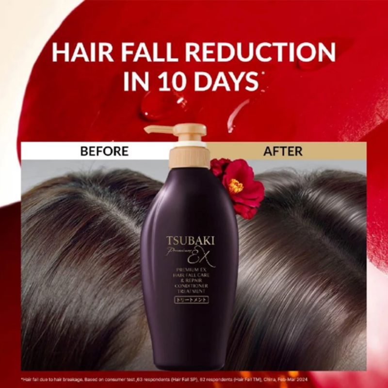 Dầu Gội, Dầu Xã Tsubaki Mới 450ml Tím