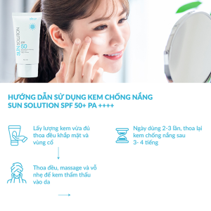 Kem Chống Nắng Huyền Phi Sun Solution 50ml