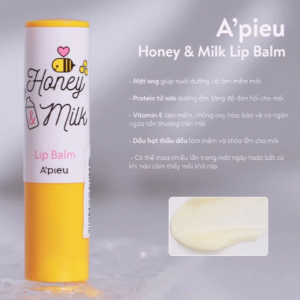 Son Dưỡng A'pieu Honey & Milk Lip Balm