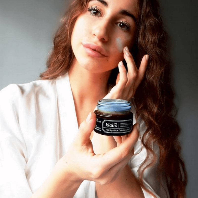 Kem Dưỡng Klairs 30ml Midnight Blue Calming Cream, phục hồi, làm dịu da, giúp da đều màu