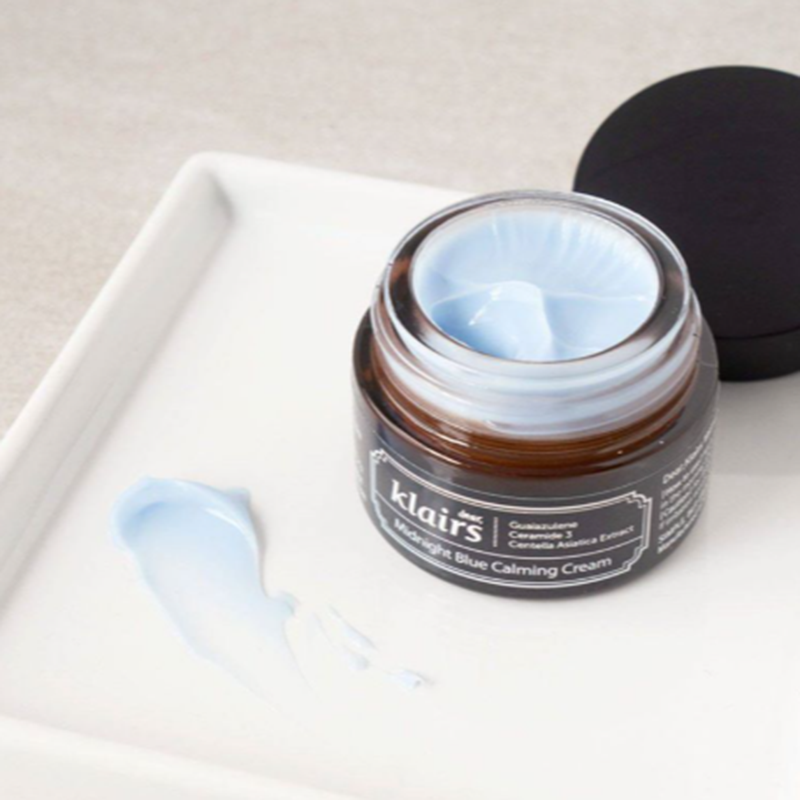 Kem Dưỡng Klairs 30ml Midnight Blue Calming Cream, phục hồi, làm dịu da, giúp da đều màu