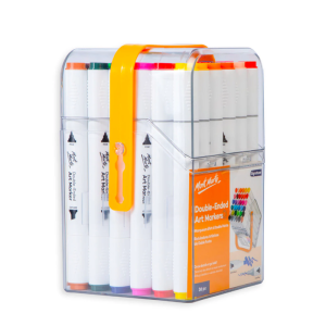 Bút Lông Vẽ 2 Đầu Mont Marte Double-ended Art Markets In Case