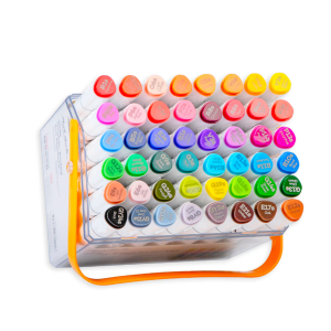 Bút Lông Vẽ 2 Đầu Mont Marte Double-ended Art Markets In Case