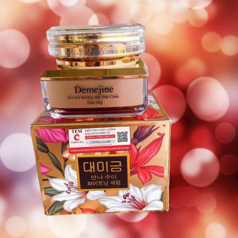 Kem Dưỡng Demejine Ngày và Đêm 20g, Nuôi dưỡng da, giúp cho da khoẻ đẹp