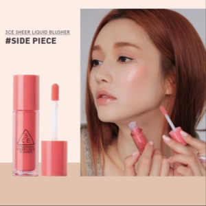 Má Hồng Kem 3ce Sheer Liquid Blusher 3g, Bền Màu, Lâu Trôi
