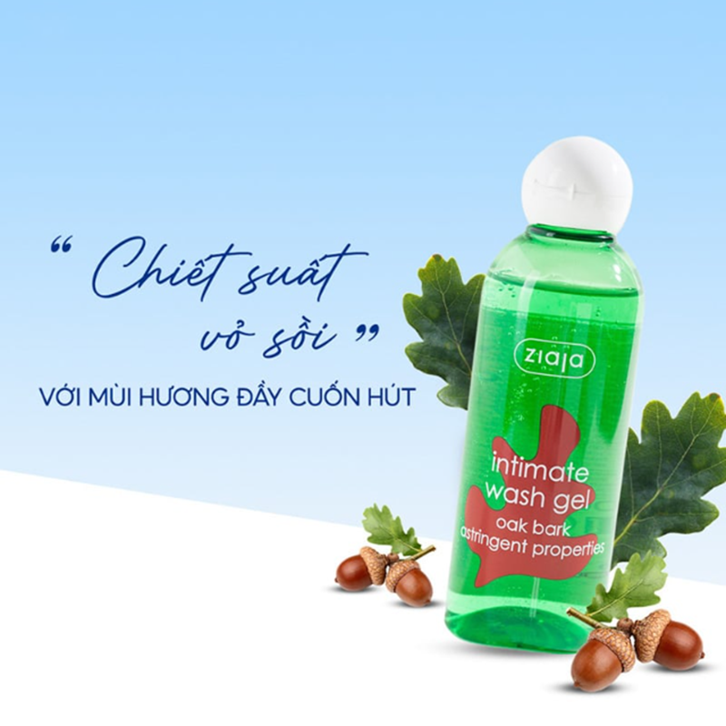 Dung Dịch Vệ Sinh Ziaja Intima Gel 200ml, Dưỡng Ẩm, Khử Mùi Hiệu Quả