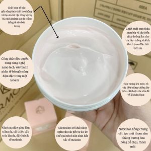 Kem Body Rmon White Label Dia Whitening Cream 200ml