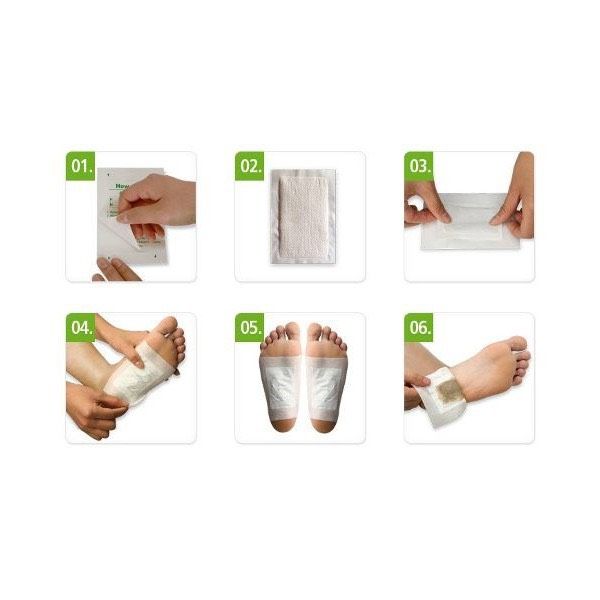 Miếng Dán Thải Độc Chân Top Plan 30 Miếng