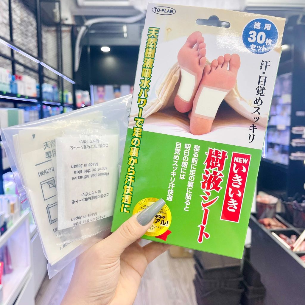 Miếng Dán Thải Độc Chân Top Plan 30 Miếng