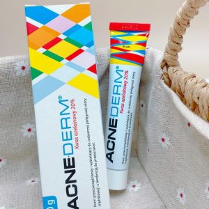 Kem Trị Mụn Acne-derm Kwas Azelainowy 20% 20g, Giảm mụn, mờ thâm