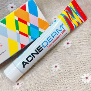 Kem Trị Mụn Acne-derm Kwas Azelainowy 20% 20g, Giảm mụn, mờ thâm