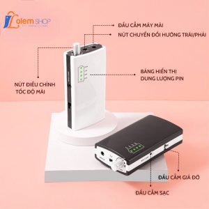 Máy Mài Móng Tích Điện Us-805