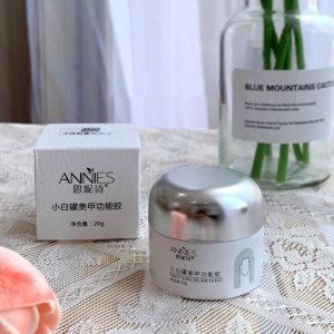 Gel Vẽ Nail Thủy Tinh Annies 20g, Chất gel đặc, không chảy, bắt tráng gương cực tốt