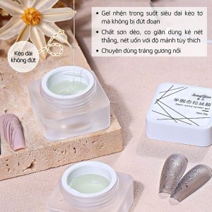Gel Nhện Trong Songqiao 8ml, sợi tơ kéo dai không bị dứt đoạn, nét mảnh