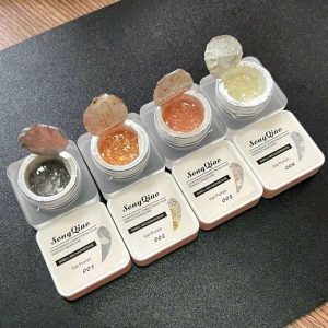 Gel Nhũ Xà Cừ Song Qiao, Trang trí móng