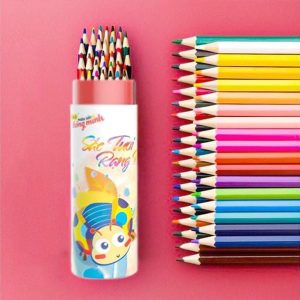 Bút chì màu giỏi dạng lon Thiên Long Colokit 12/ 24/ 36 màu - CPC-C020/ CPC-C021/ CPC-C022