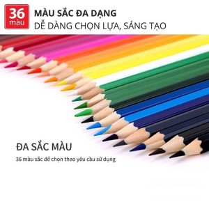 Bút chì màu giỏi dạng lon Thiên Long Colokit 12/ 24/ 36 màu - CPC-C020/ CPC-C021/ CPC-C022