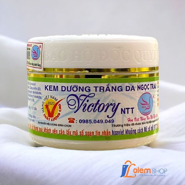 Kem Dưỡng Trắng Da Ngọc Trai Hoa Việt 15g