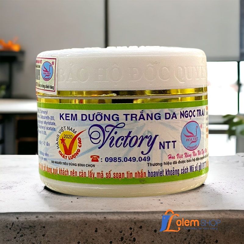 Kem Dưỡng Trắng Da Ngọc Trai Hoa Việt 15g