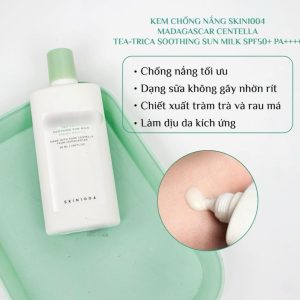 Kem Chống Nắng Skin 1004 Centella 50ml Tea-trica Soothing Sun Milk
