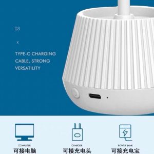 Máy Hơ Nail Tích Điện Mini Dạng Đèn Bàn