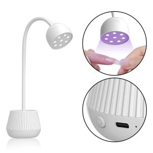 Máy Hơ Nail Tích Điện Mini Dạng Đèn Bàn
