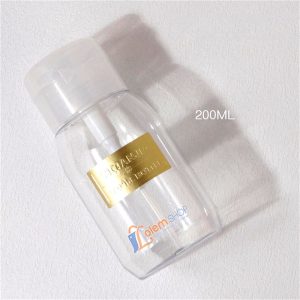 Chai Lọ Chiết Nước Tẩy Trang, Toner Có Nút Nhấn 200ml - Chai Chiết Mỹ Phẩm, Dung Dịch