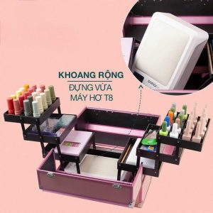 Cốp Nail Nhôm 3 Tầng (Sản phẩm giao màu ngẫu nhiên)