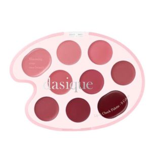 Bảng Son Má Hồng Dasique Mood Painting Lip & Cheek Palette 6g 9 Ô #4 Rose Coloring