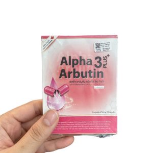 Viên Kích Trắng Alpha Arbutin 3 Plus Thái Hộp Đêm