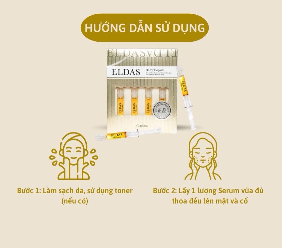 Tế Bào Gốc Eldas Hộp 4 Ống