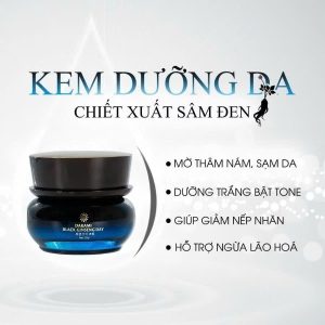 Kem sâm đen Dakami Black Ginseng - Làm mờ nếp nhăn, ngăn ngừa lão hóa, giúp da trắng sáng
