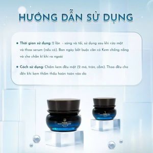 Kem sâm đen Dakami Black Ginseng - Làm mờ nếp nhăn, ngăn ngừa lão hóa, giúp da trắng sáng