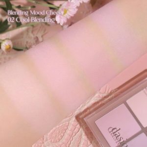 Má Hồng Dasique Blending Mood Cheek 10.4g 4 Ô #02 Cool Blending