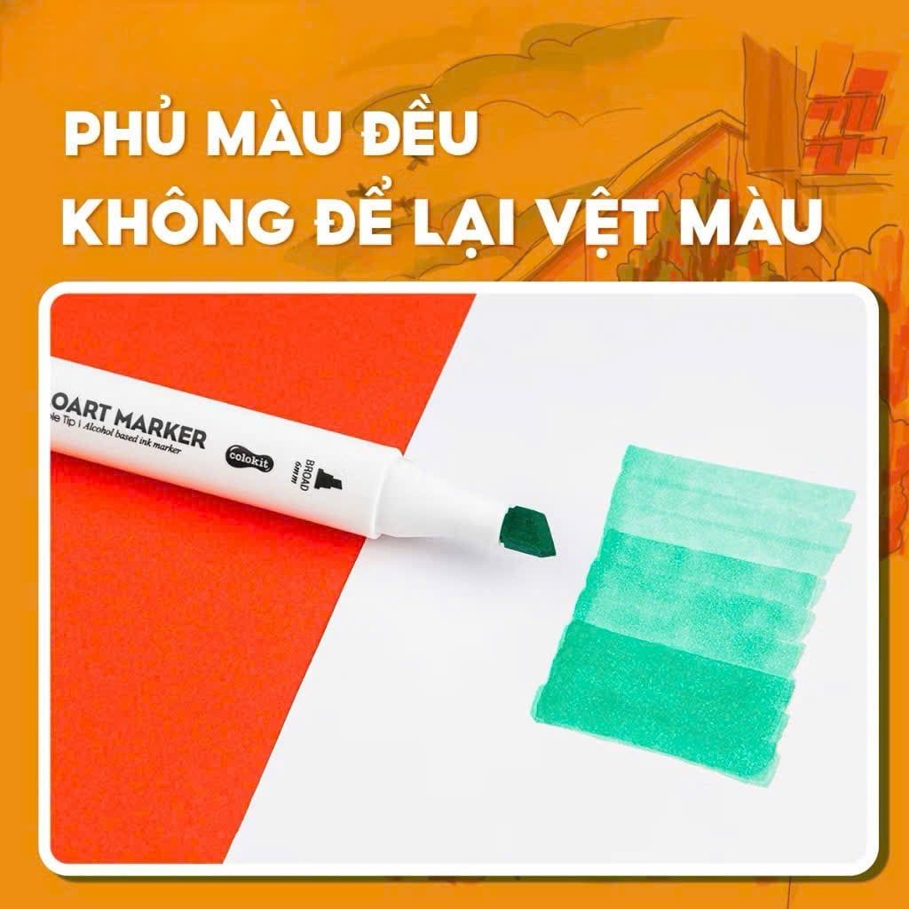 Bút Lông Mỹ Thuật Thiên Long Am-c001 12-24-36 Màu